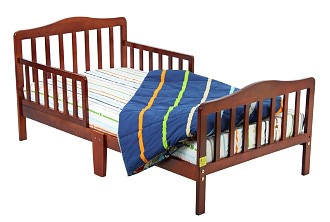 Dream On Me, Classic Design Toddler Bed, Cherry