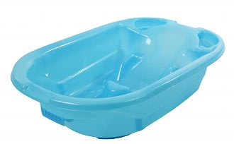 Dream On Me, 2 Position Baby Bather Bath Tub, Blue