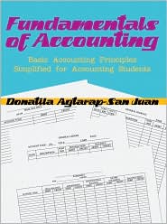 Fundamentals of Accounting by Donatila Agtarap-San Juan: Book Cover