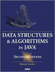 Data Structures and Algorithms in Java by Robert Lafore: Book Cover