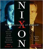 The Conviction of Richard Nixon by James Reston: CD Audiobook Cover