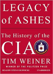 Legacy of Ashes by Tim Weiner: Audiobook Cover
