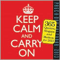 Book Cover Image. Title: 2013 Keep Calm and Carry On Page-A-Day Calendar, Author: by Prairie Home Companion,�Prairie Home Companion