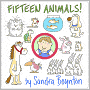 Book Cover Image. Title: Fifteen Animals!, Author: by Sandra  Boynton