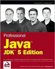 Professional Java Programming, JDK 5 by Donald Avondolio: Book Cover
