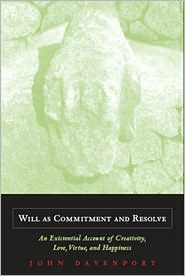Will as Commitment and Resolve by John Davenport: Book Cover
