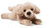 Product Image. Title: Yellow Lab 11 inch Plush Doll