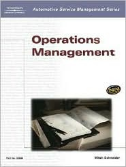 Automotive Service Management by Mitch Schneider: Book Cover
