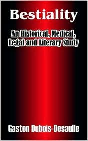 Bestiality by Gaston DuBois-Desaulle: Book Cover