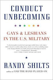 Conduct Unbecoming by Randy Shilts: Book Cover