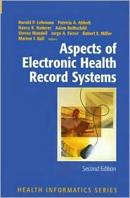 Aspects of Electronic Health Record Systems by Harold P. Lehmann: Book Cover
