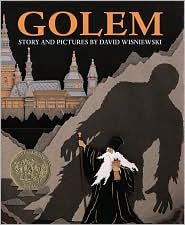 Golem by David Wisniewski: Book Cover