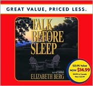 Talk Before Sleep by Elizabeth Berg: CD Audiobook Cover