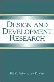 Design and Development Research by Rita C. Richey: Book Cover