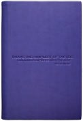Product Image. Title: Wilde Quote Cover in Purple NC