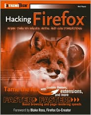 Hacking Firefox by Mel Reyes: Book Cover