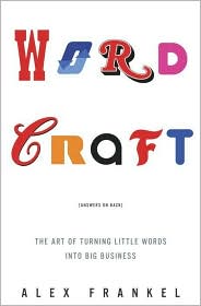 Wordcraft by Alex Frankel: Book Cover
