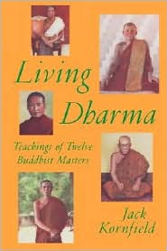 Living Dharma by Jack Kornfield: Book Cover