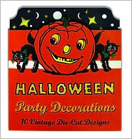 Vintage Halloween Cardboard Cutouts: Die Cut Party Decorations