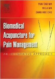 Biomedical Acupuncture for Pain Management by Yun-tao Ma: Book Cover