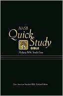 NASB Quick Study Bible: New American Standard Update, Black Bonded Lea