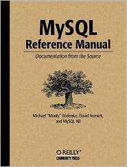 MySQL Reference Manual by Michael Widenius: Book Cover
