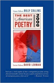 The Best American Poetry 2006 by Billy Collins: Book Cover