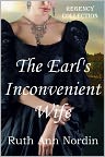 Book Cover Image. Title: The Earl's Inconvenient Wife, Author: Ruth Ann Nordin
