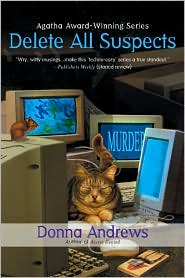 Delete All Suspects (Turing Hopper Series #4) by Donna Andrews: Book Cover