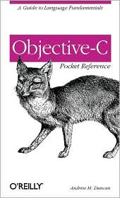 Objective-C Pocket Reference by Andrew M Duncan: Book Cover