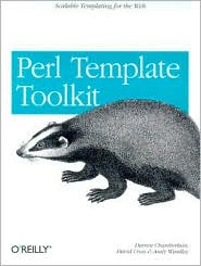 Perl Template Toolkit by Andy L. Wardley: Book Cover
