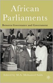 African Parliaments by M. A. Mohamed Salih: Book Cover