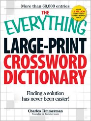 The Everything Large-Print Crossword Dictionary: Finding a 