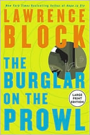 Burglar on the Prowl by Lawrence Block: Book Cover