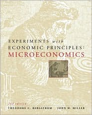 Experiments with Economic Principles by Theodore C. Bergstrom: Book Cover
