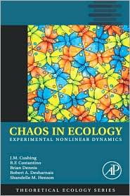 Chaos in Ecology by J. M. Cushing: Book Cover