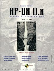 HP-UX 11.X System Administration How-To Book by Marty Poniatowski: Book Cover