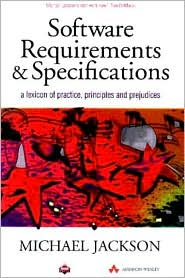 Software Requirements and Specifications by M. Jackson: Book Cover