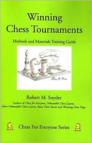 Winning Chess Tournaments by Robert M. Snyder: Book Cover