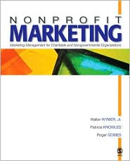 Nonprofit Marketing by Walter Wymer: Book Cover