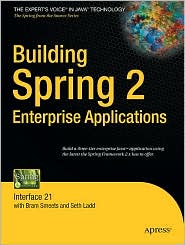 Building Spring 2 Enterprise Applications by Seth Ladd: Book Cover