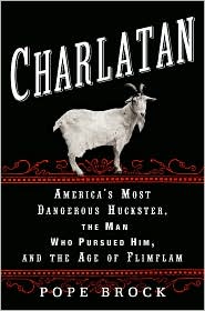 Charlatan by Pope Brock: Book Cover