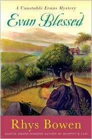 Evan Blessed by Rhys Bowen: Book Cover