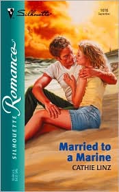 Married to a Marine by Cathie Linz: Book Cover