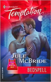 Bedspell (Harlequin Temptation #978) by Jule McBride: Book Cover