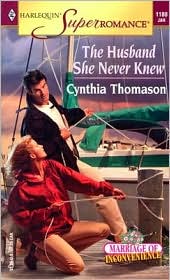 Husband She Never Knew (Harlequin Super Romance #1180) by Cynthia Thomason: Book Cover