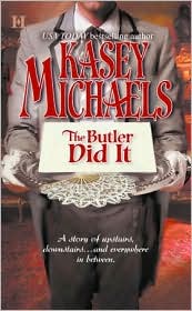 The Butler Did It by Kasey Michaels: Book Cover