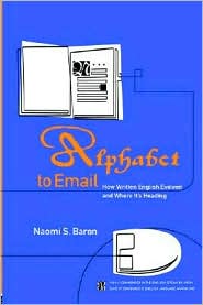 Alphabet to Email by Naomi S. Baron: Book Cover