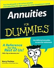 Annuities for Dummies by Kerry Pechter: Book Cover