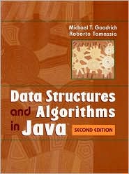 Data Structures and Algorithms in Java by Roberto Tamassia: Book Cover